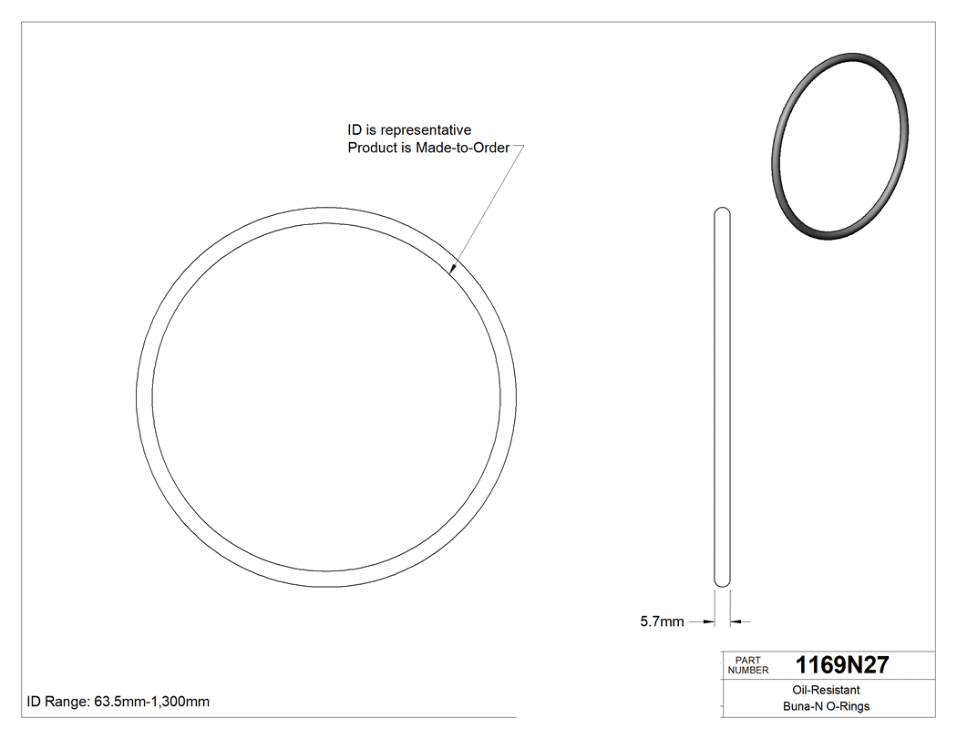 Technical drawing - 1169N27